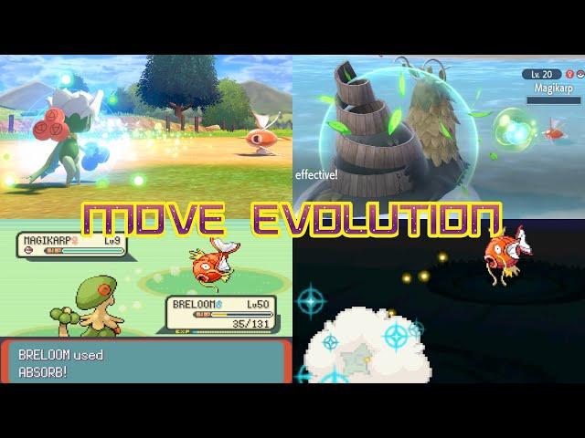 #71 Absorb - Generations 1-9 Pokémon move