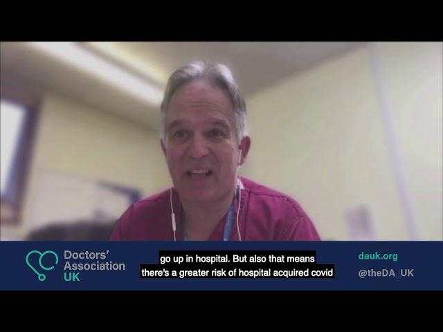 Dr David Nicholl on ITV News 13/01/21