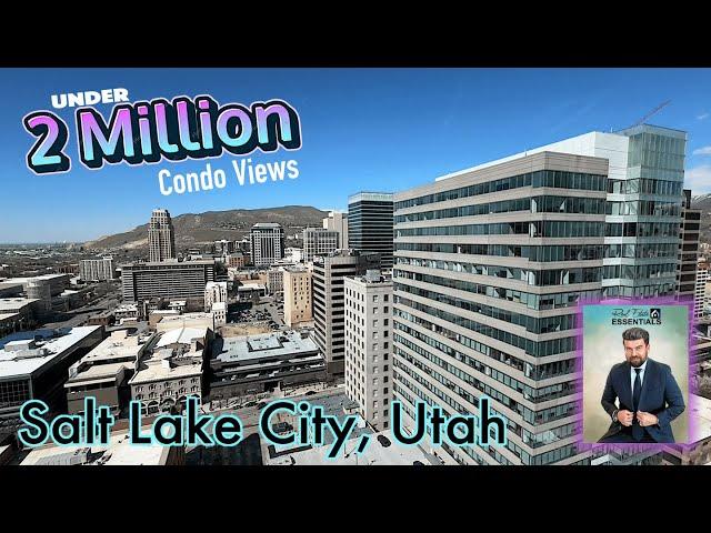 LUXURY HI-RISE CONDO | 25TH FLOOR | FOR SALE | DOWNTOWN | SALT LAKE CITY, UT | @THEACTORSELLINGHOMES