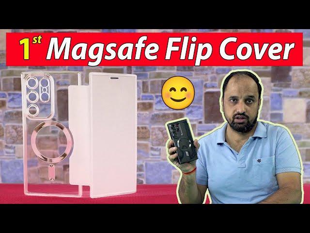  1st  Magsafe Flip Cover for Mobile Phones  