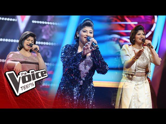 Every Erandi Heshani Performance | The Voice Teens Sri lanka 2020