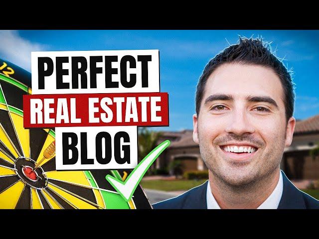 Blogging for Real Estate the RIGHT Way - How to start Real Estate Blog