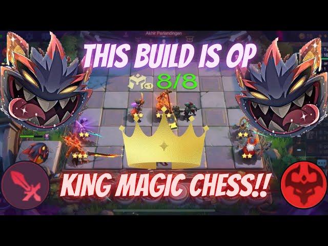 King Magic Chess!! Menggunakan tharz skill 3 build OP 