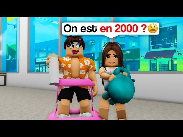 JE REMONTE LE TEMPS À MA NAISSANCE SUR BROOKHAVEN ROBLOX