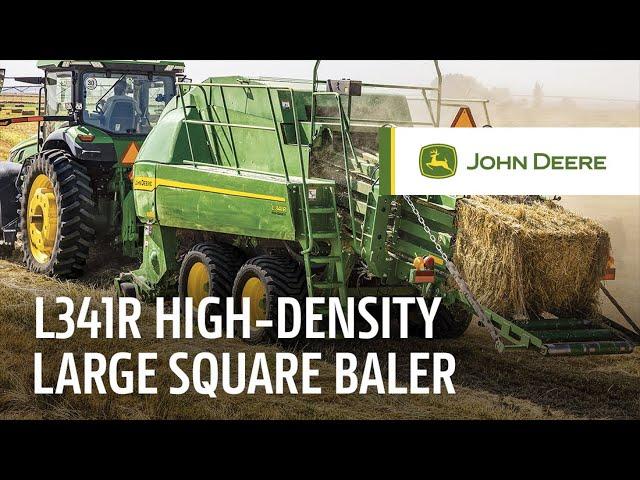 L341R High-Density Large Square Balers | John Deere