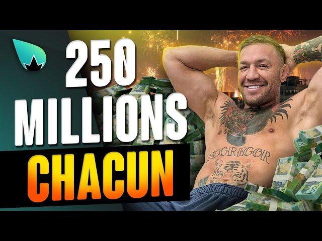 500 millions pour Conor McGregor vs Logan Paul