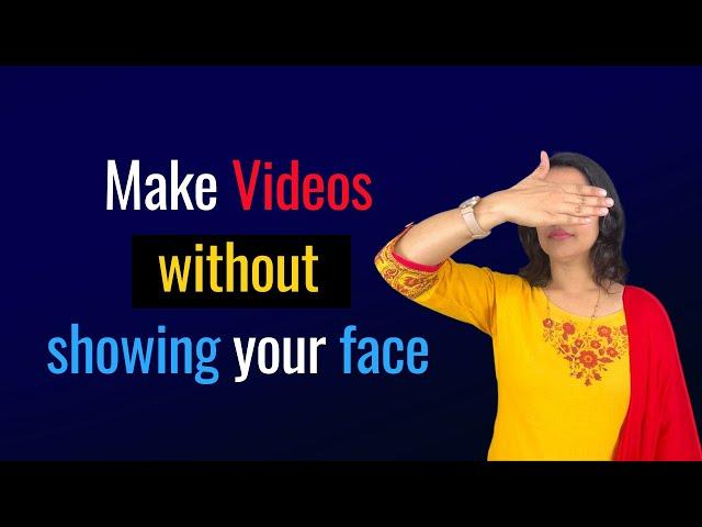 5 BEST Ways to Make YouTube Videos WITHOUT Showing your FACE