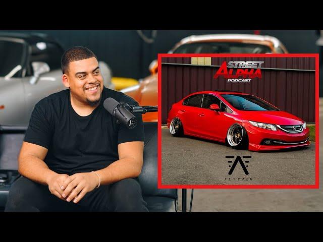 Papiflyy on His Iconic Honda Civic Builds, Gatekeeping In The Car Community, and Starting Flyyair