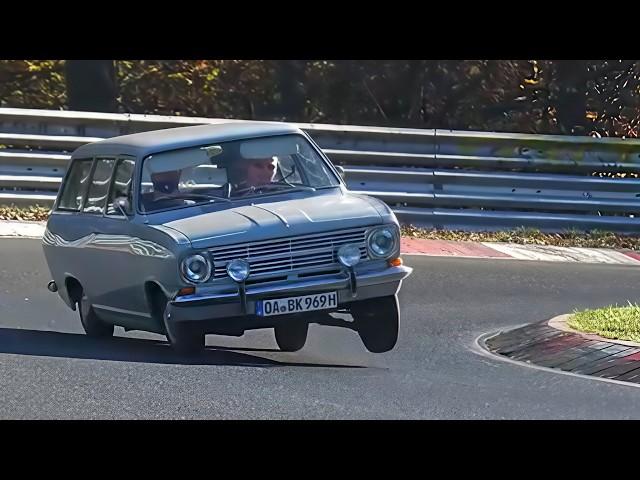 NÜRBURGRING OLDTIMER & CLASSIC CARS 2024 Best of Oldtimer & Classic Fails, Highlights Nordschleife