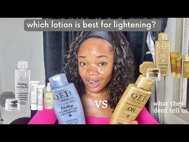 BEST LIGHTENING QEI+ PARIS LOTION PRIVILEGE AND OR FOR SKIN   #skincare #lighteninglotion #qeilotion