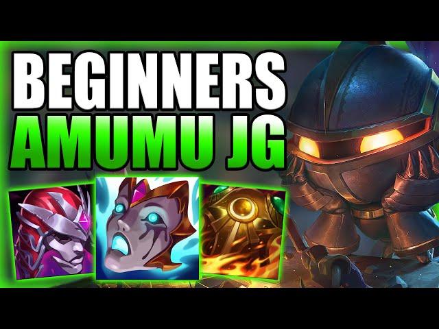HOW TO PLAY AMUMU JUNGLE FOR BEGINNERS IN-DEPTH GUIDE S13! - Best S+ Build/Runes - League of Legends