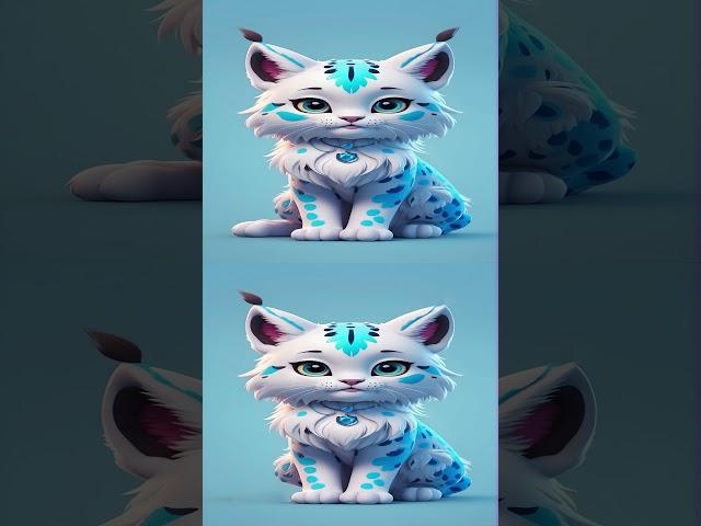 Cute cat. #quiz #findthedifference #puzzle  #puzzlegame #IQ