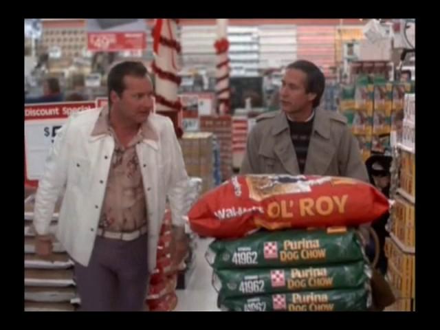 Christmas Shopping with Cousin Eddie(nice surprise)