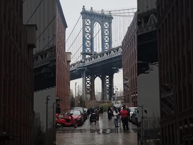 #ghostbusters headquarters and #Dumbo #manhattanbridge view #shorts