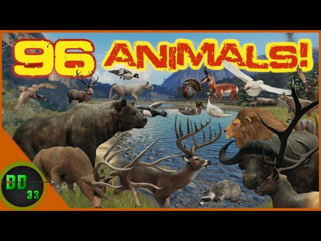 HUNTING EVERY ANIMAL In The GAME! 2024