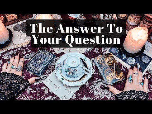 This Thing That You Have Been Overlooking Is The Answer To Your Question. COFFEE and TAROT Reading