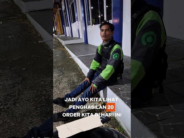 Penghasilan Harian Driver Gojek | Jarak Jemput Jauh2 | #driveronline #gojek #gopartner