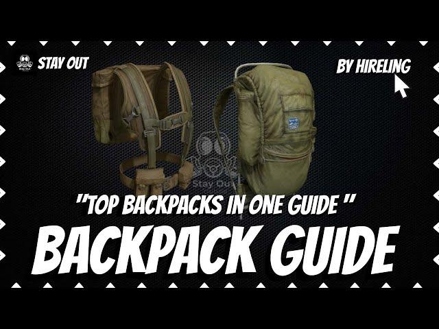 All TOP Backpacks in one guide [Stay Out] [Stalker Online] #backpack #stayout
