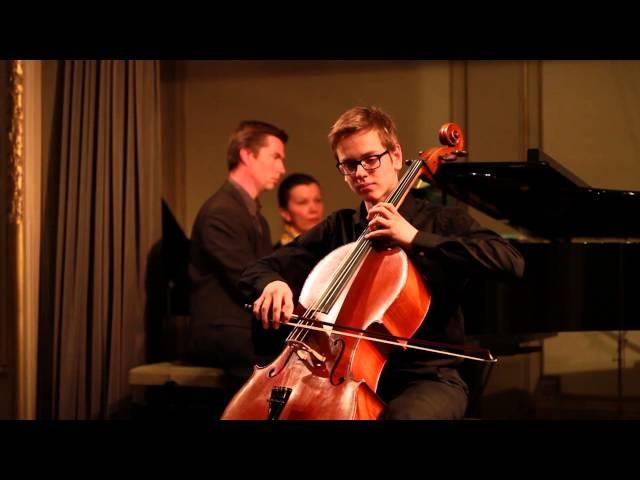 Marc Tremboveleski violoncelle Concours International Leopold Bellan