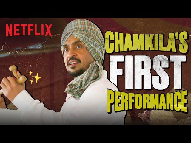 #Chamkila ‘s Debut Performance Gets a HUGE CHEER  | Diljit Dosanjh | Netflix India