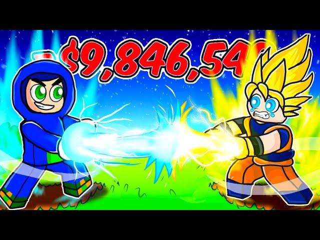 GETTING LEVEL 9,846,549 in ROBLOX ANIME POWER SIMULATOR 