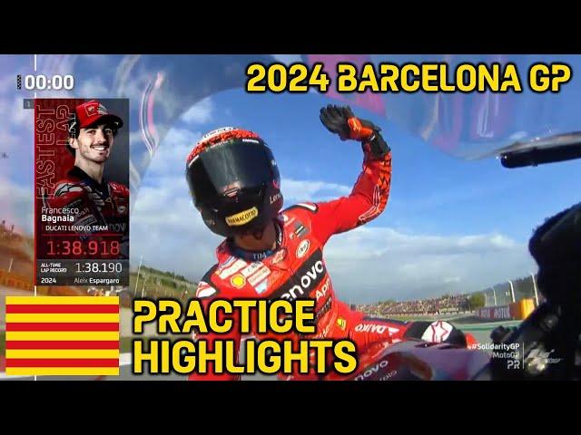  HIGHLIGHTS PRACTICE MOTOGP BARCELONA 2024 CATALUNYA motogp news today, berita motogp hari ini