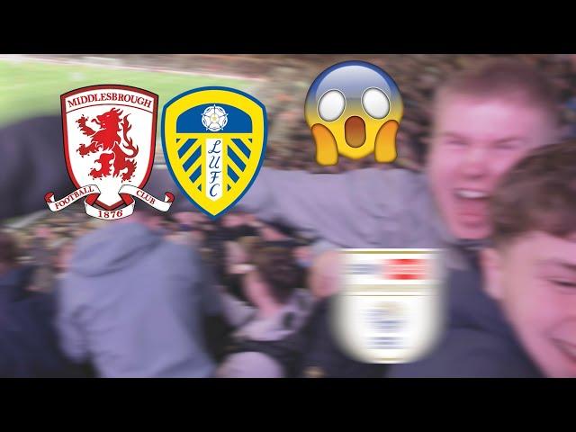  LEEDS AWAY FANS’ CARNAGE AT THE RIVERSIDE! Middlesbrough 3-4 Leeds United | 2023/24