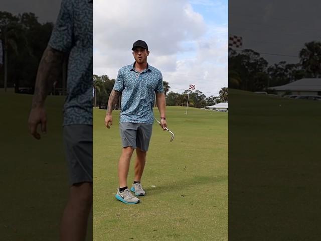 HIT THE PIN ‍️ (video linked below) #golf #bammikell