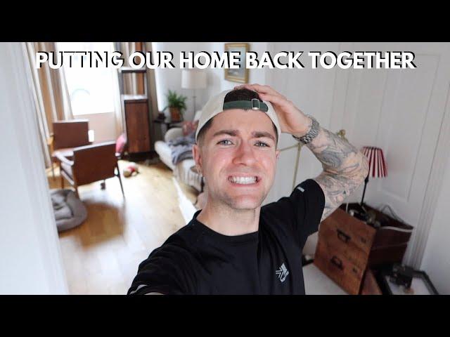 CLEANING UP AFTER OUR RENOVATION & EASTER WEEKEND IN LONDON | VLOG