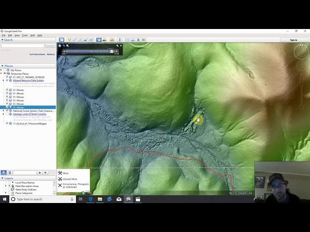 Gold Prospecting with Lidar