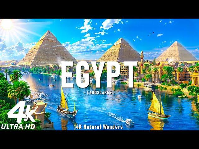 Egypt 4K - Timeless Pyramids, Ancient Temples, and Mystical Landscapes of the Land of the Pharaohs