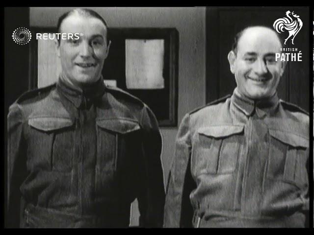 Flanagan and Allen join the army (1939)