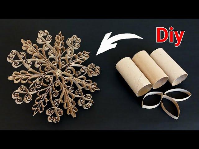So beautiful! recycling idea with toilet paper rolls 