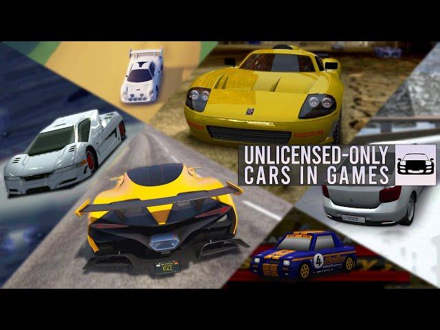 Unlicensed-Only Cars in Racing Games