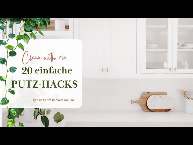 20 praktische Cleaning Tipps & Tricks - schnell und entspannt Ordnung 
