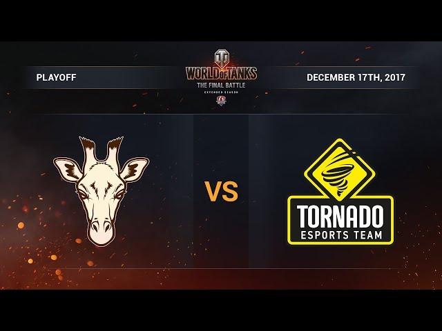 Tornado Energy vs Oops. The Final Battle. Play-off