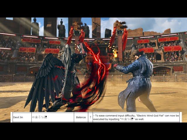 Devil Jin has a PERFECT ELECTRIC NOW | Patch V1.08