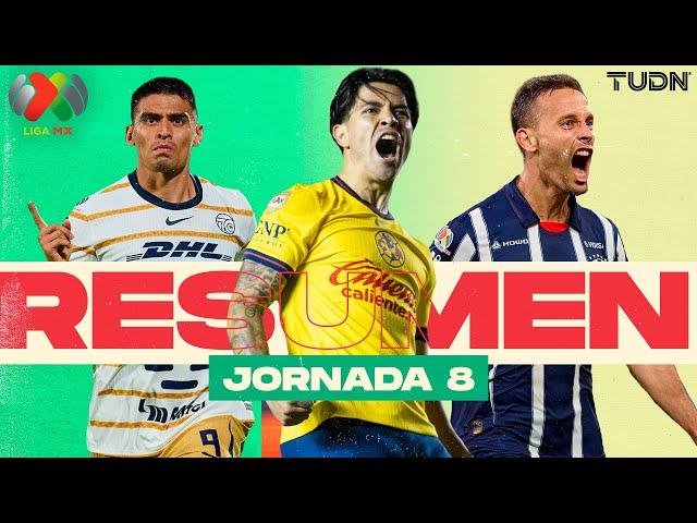 ️ RESUMEN DE LA JORNADA 8 | Completo | Liga Mx - Apertura 2024 | TUDN