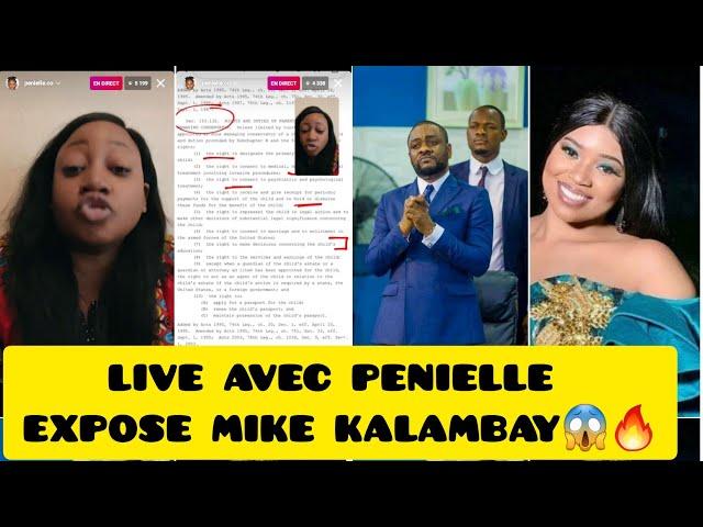 PENIELLE KALAMBAY EXPOSE MIKE COMME JAMAIS AUPARAVANT IL M'A V*OLÉINSULTE LE COUPLE MAJAJA