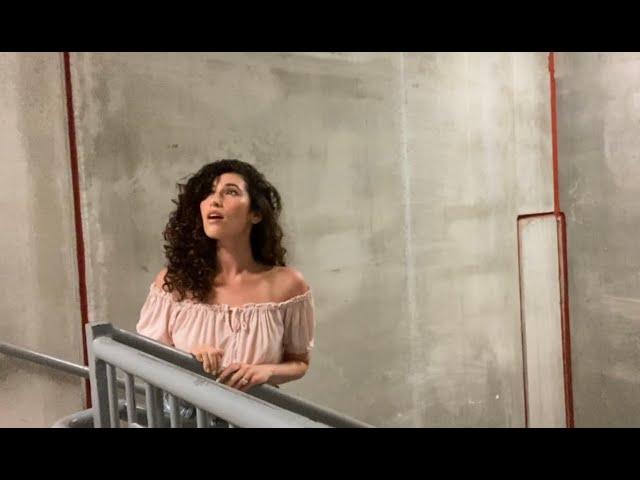 Singing "HALLELUJAH" in a Stairwell with EPIC acoustics