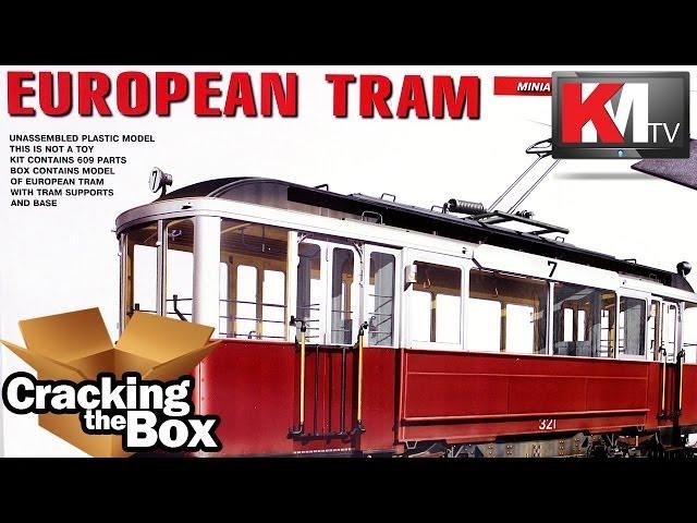 Unboxing MiniArt's 1/35 European Tram