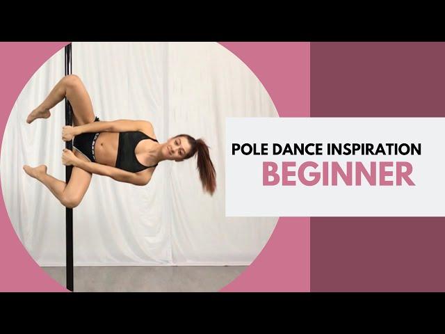 EASY POLE COMBO IN STATIC (NO INVERTED V!!!) - Poledance Ispiration 