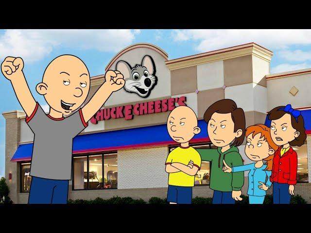 Classic Caillou Ruins Caillou's Birthday Trip To Chuck E. Cheese's/Grounded