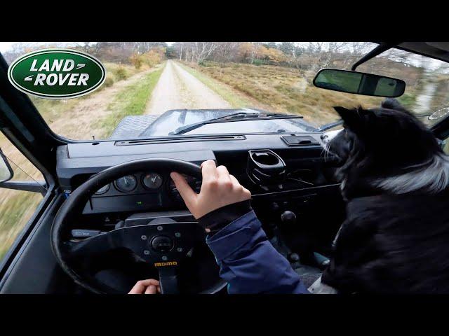 1999 - Land Rover Defender TD5 | POV Drive Around on Danish Island