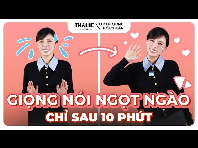 THALIC VOICE | PHƯƠNG PHÁP ĐỂ CÓ GIỌNG NÓI NGỌT NGÀO #thalicvoice #giongnoihay