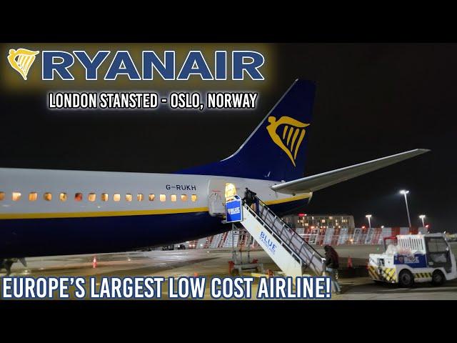 THE RYANAIR UK EXPERIENCE | London Stansted - Oslo Gardermoen