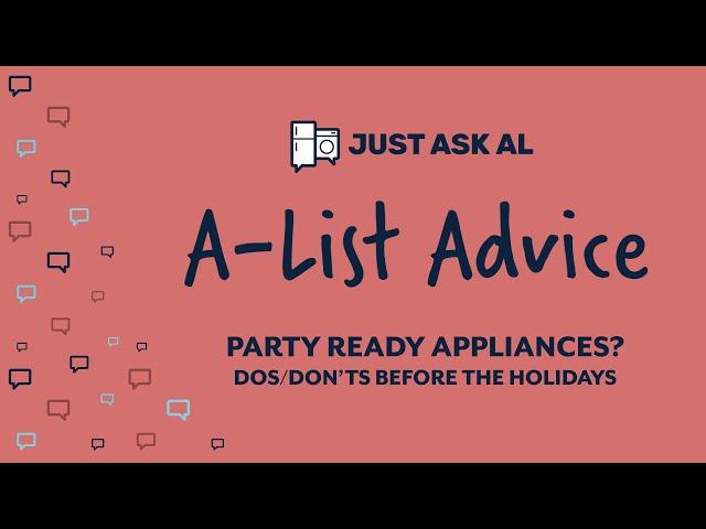 How to Prepare Your Appliances for the Holidays