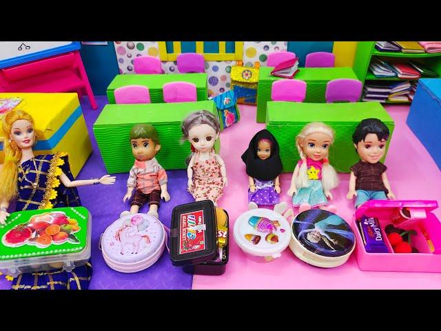 எல்லாரோட Snacks Box ல என்ன கொண்டு வந்துருக்காங்க/Barbie show tamil