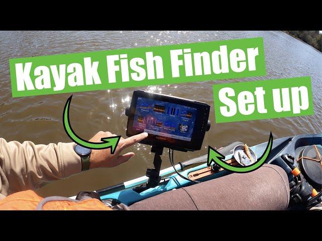 Kayak Fish Finder Set up - Garmin, YakAttack & Navarre