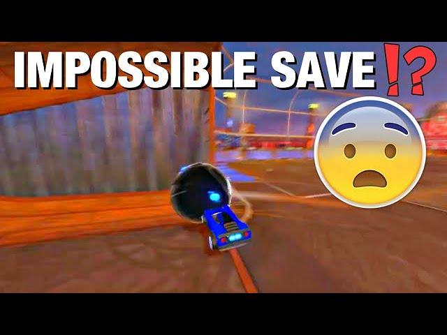 ROCKET LEAGUE IMPOSSIBLE SAVES !?